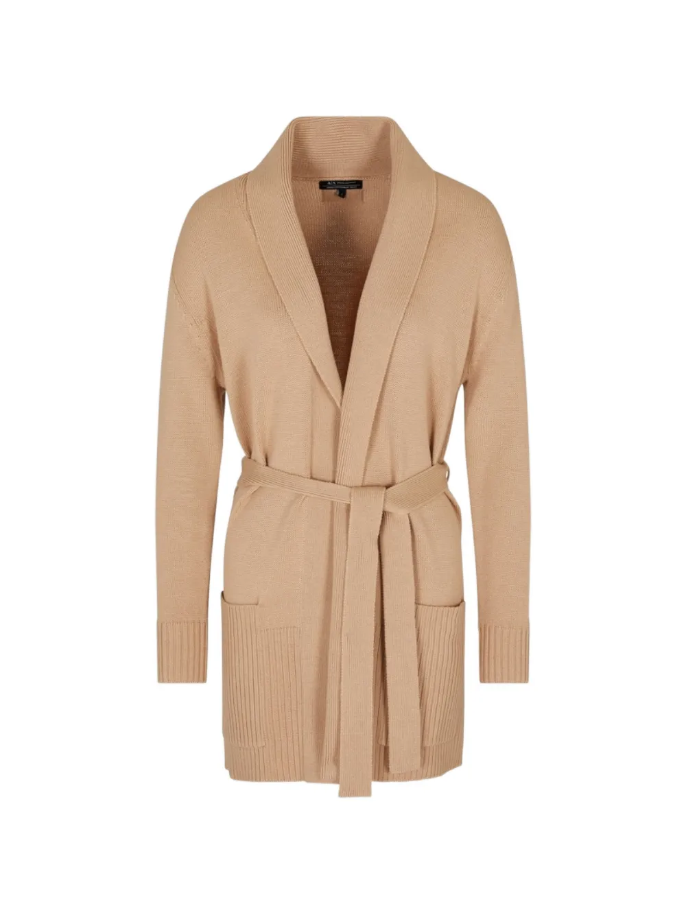 Armani Exchange belted cardigan - Toni neutri