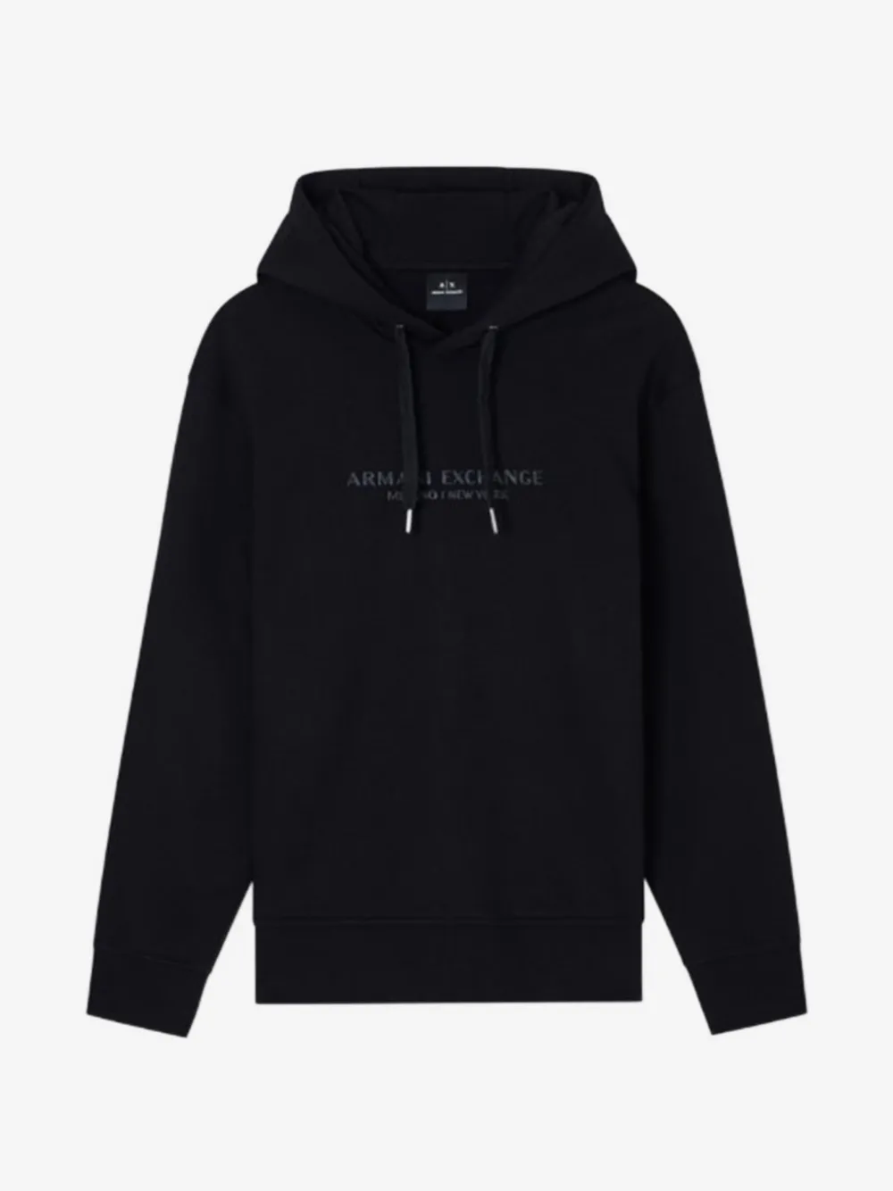 Armani Exchange худи с логотипом | черный | Image 1
