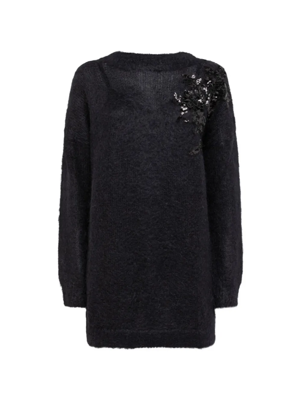 Blugirl sequin-embellished mini dress - Nero