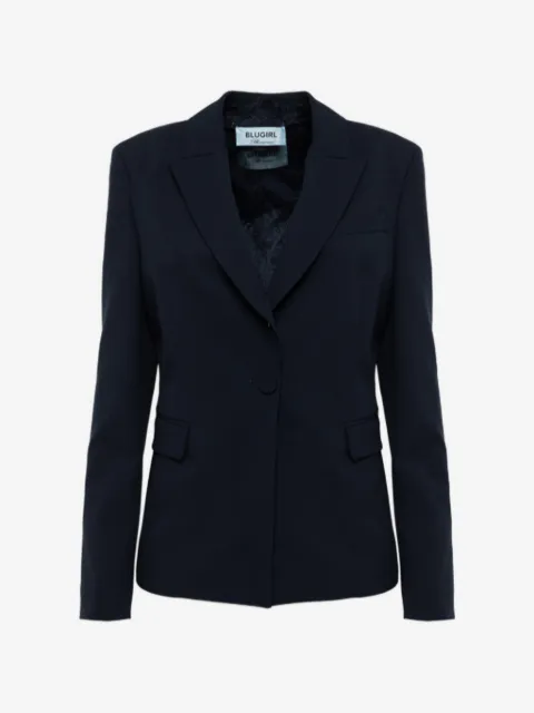 Blugirl peak-lapel single-breasted blazer