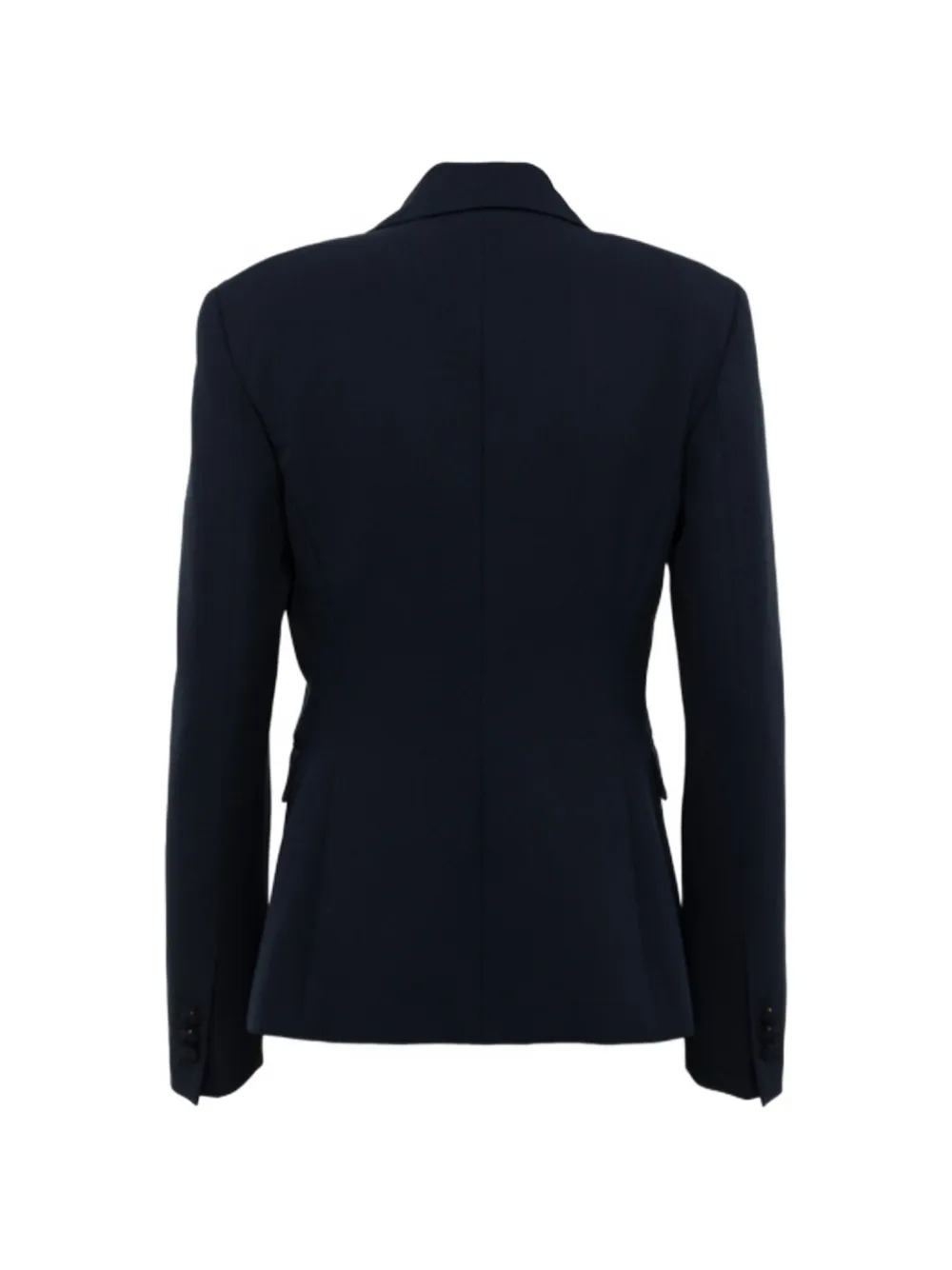  Blugirl Peak-lapel Single-breasted Blazer - Black 