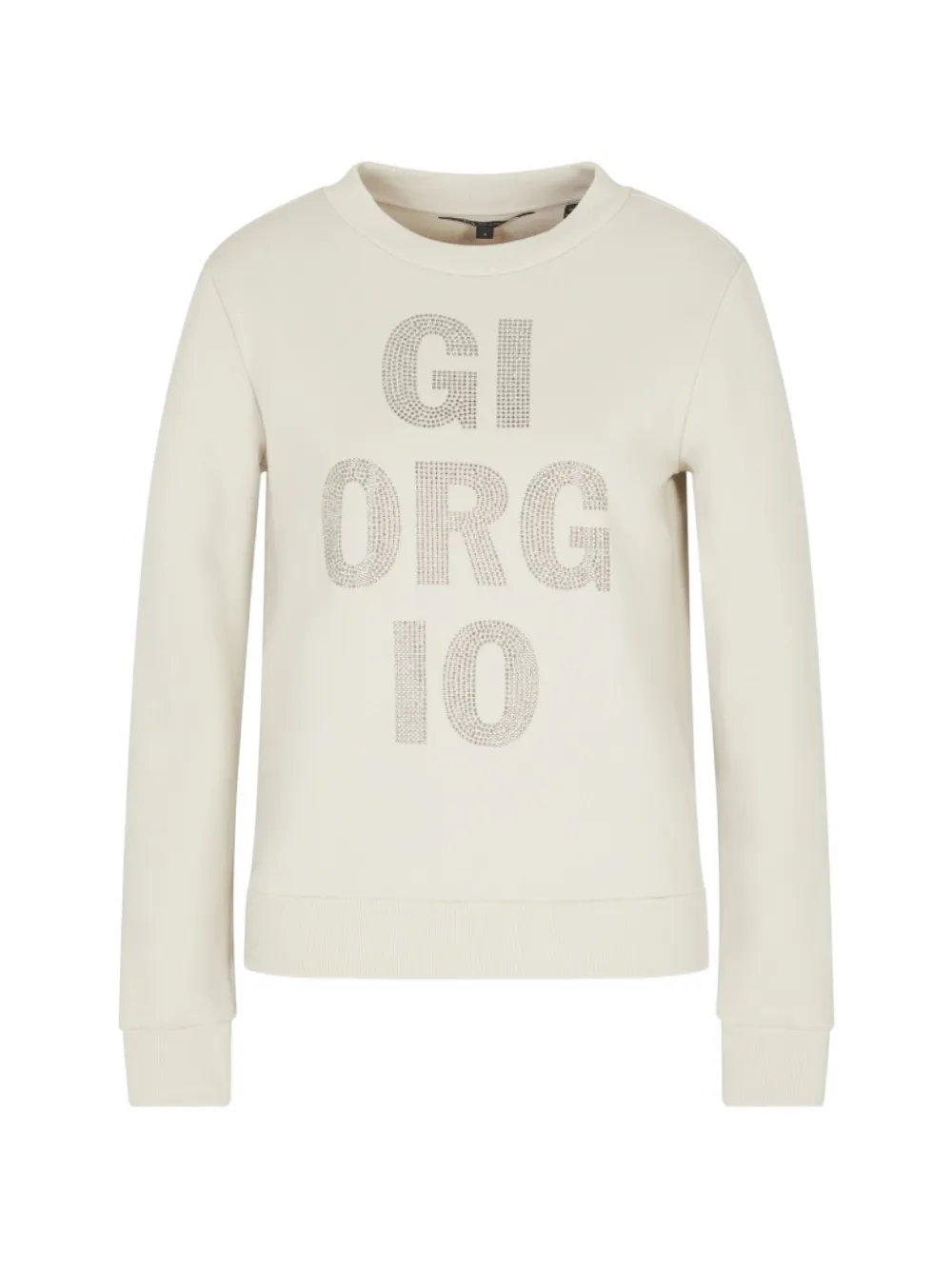 Armani Exchange embellished sweatshirt - Toni neutri