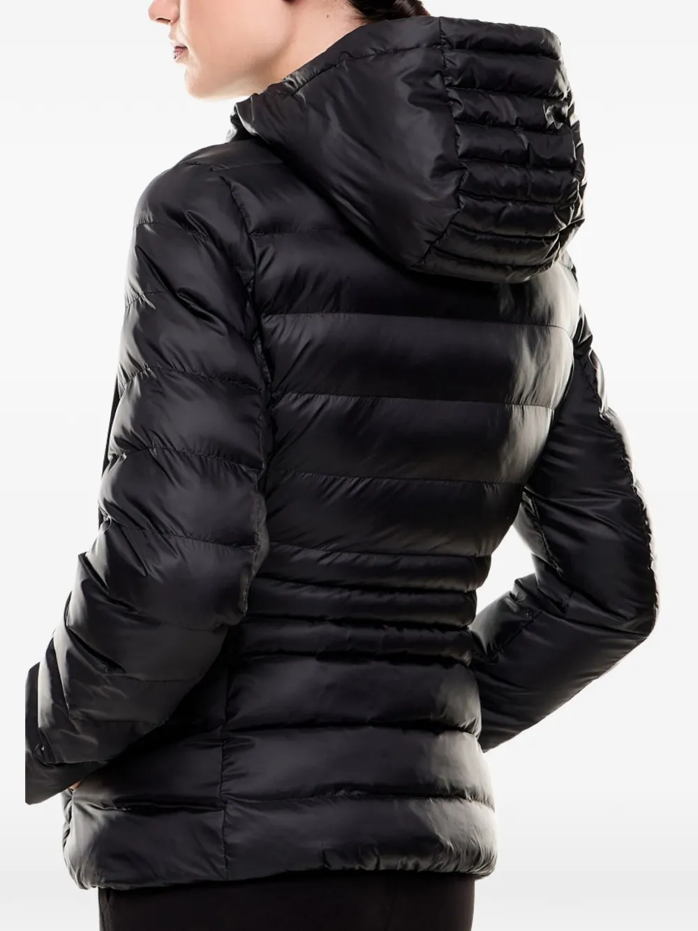 Ea7 Emporio Armani Jack met capuchon Zwart