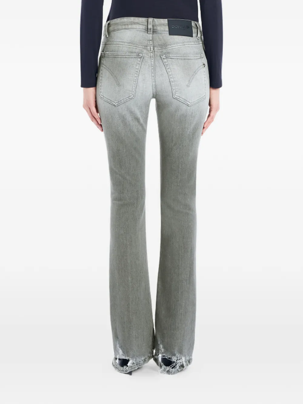  Dondup Newlola Frayed Jeans - Grey 