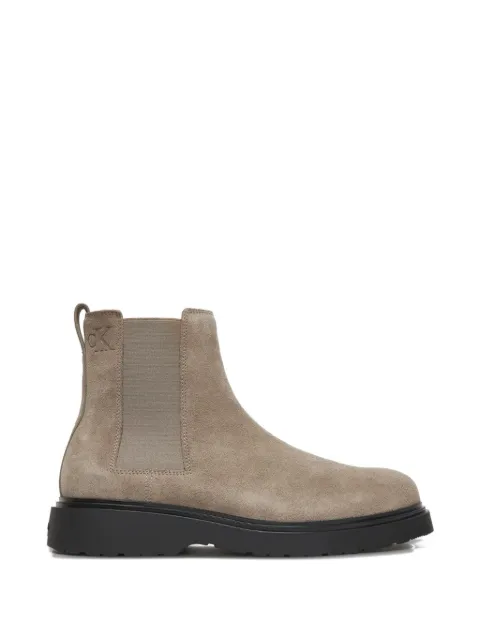 Calvin Klein suede chelsea boots