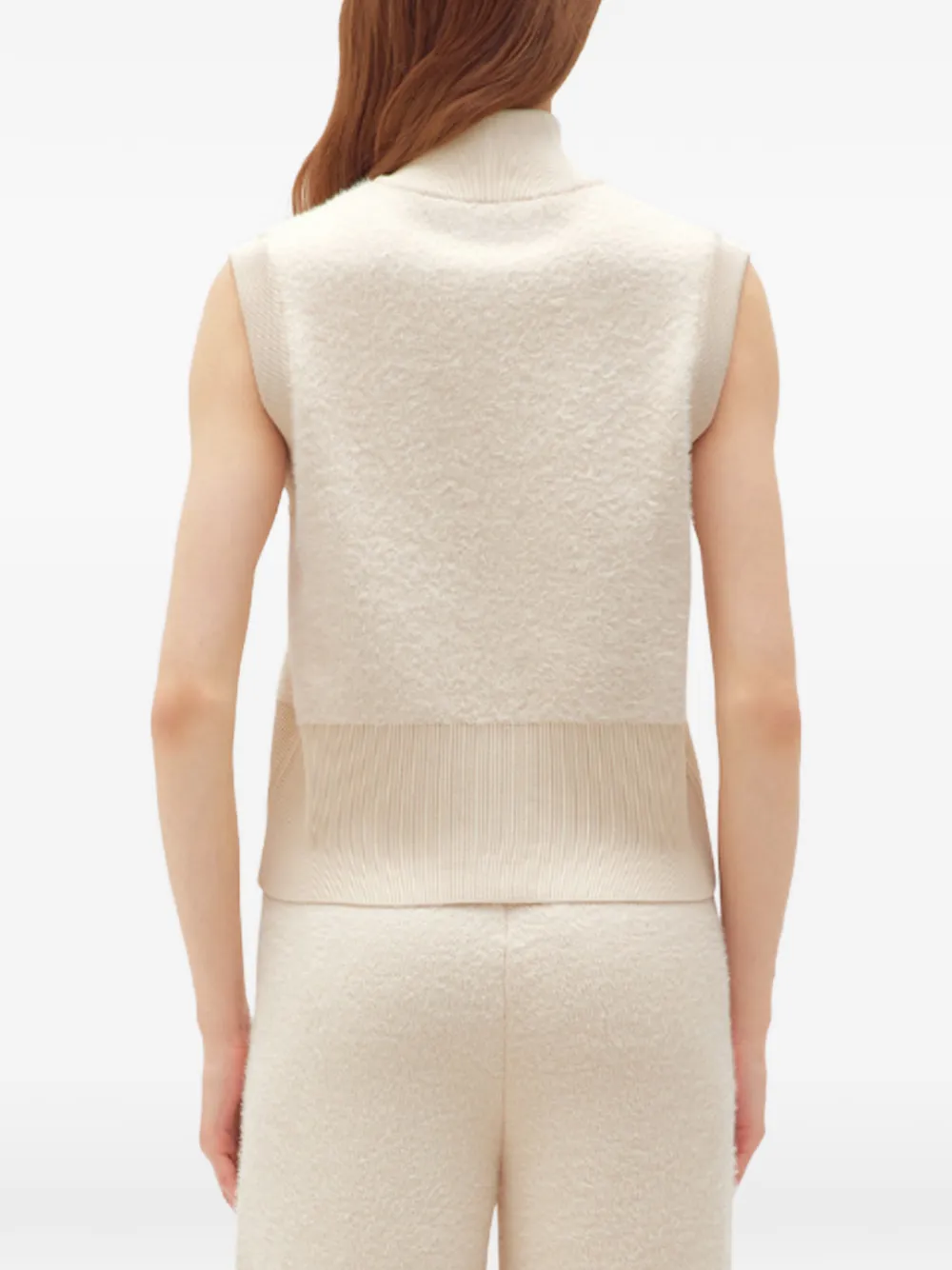  Blugirl Button-embellished Vest - Neutrals 