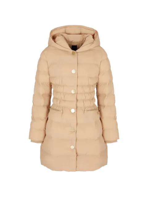 Armani Exchange abrigo con capucha y botones