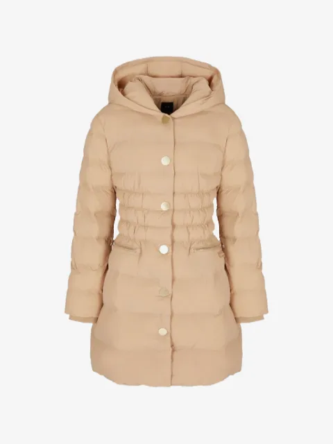 Armani Exchange hooded buttoned coat