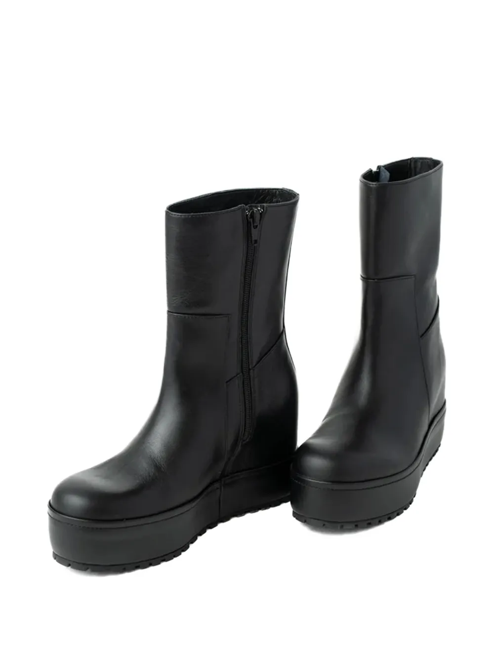 Paloma Barceló Laarzen met plateauzool Zwart