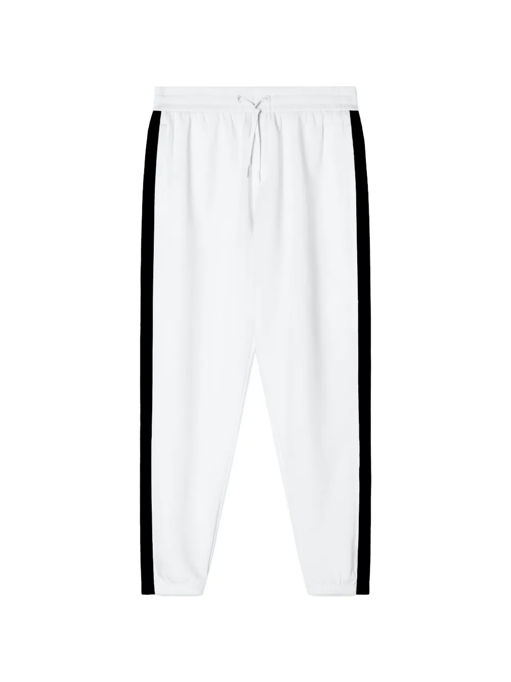 Armani Exchange side-stripe track pants - Bianco