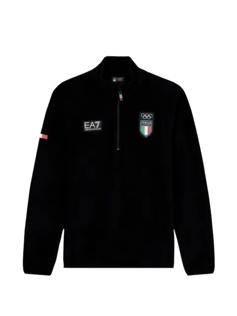 Ea7 Emporio Armani half-zip sweatshirt 