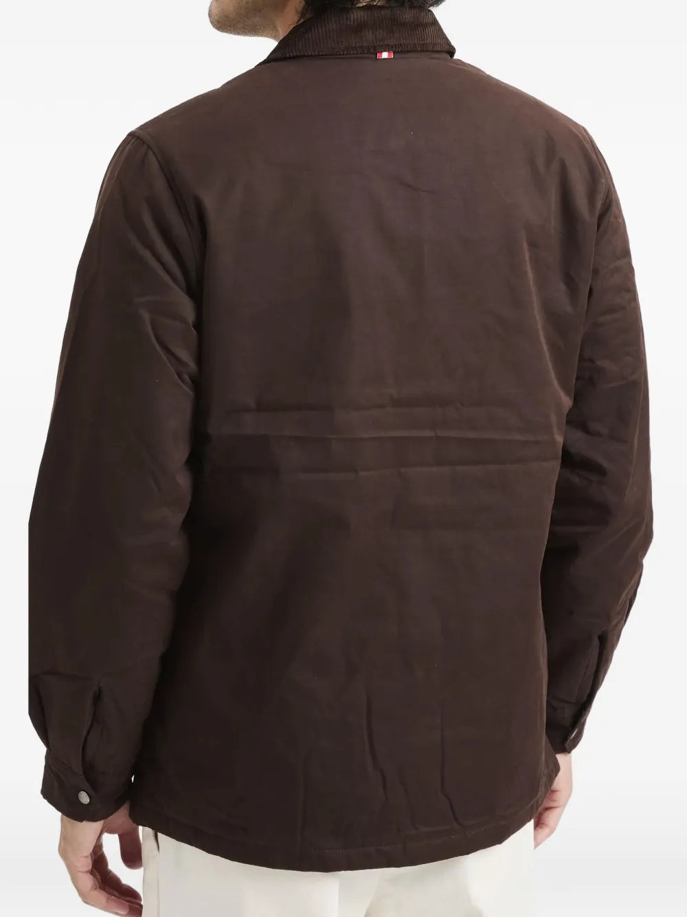 Corduroy-Collar Shirt