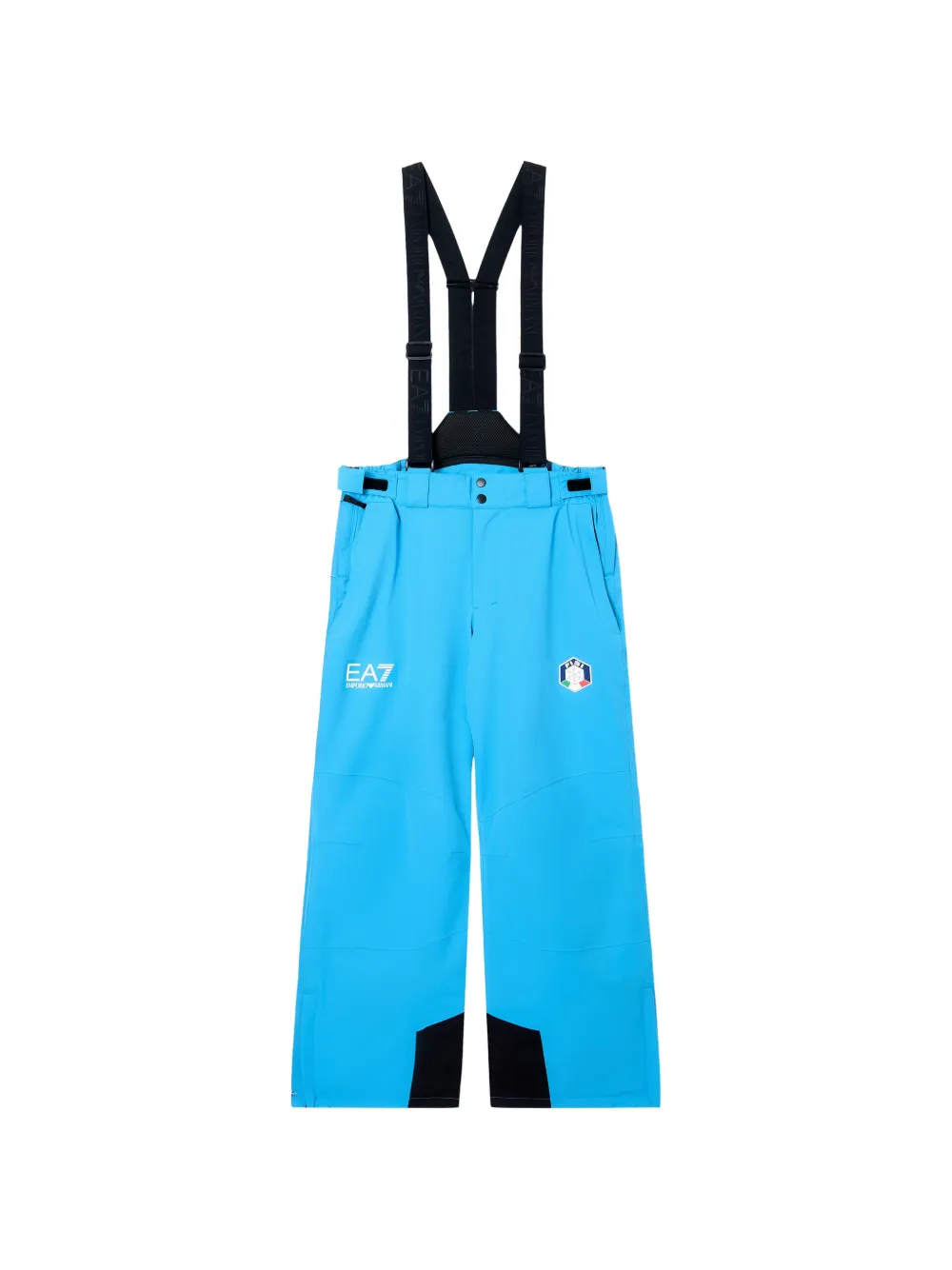 Ea7 Emporio Armani logo trousers - Blu