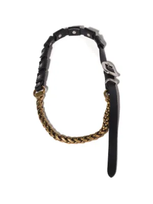 miu miu レザーチャーム レザーネックレス イタリア製 Miu Miu（ミュウミュウ）ウィメンズ ネックレス - FARFETCH
