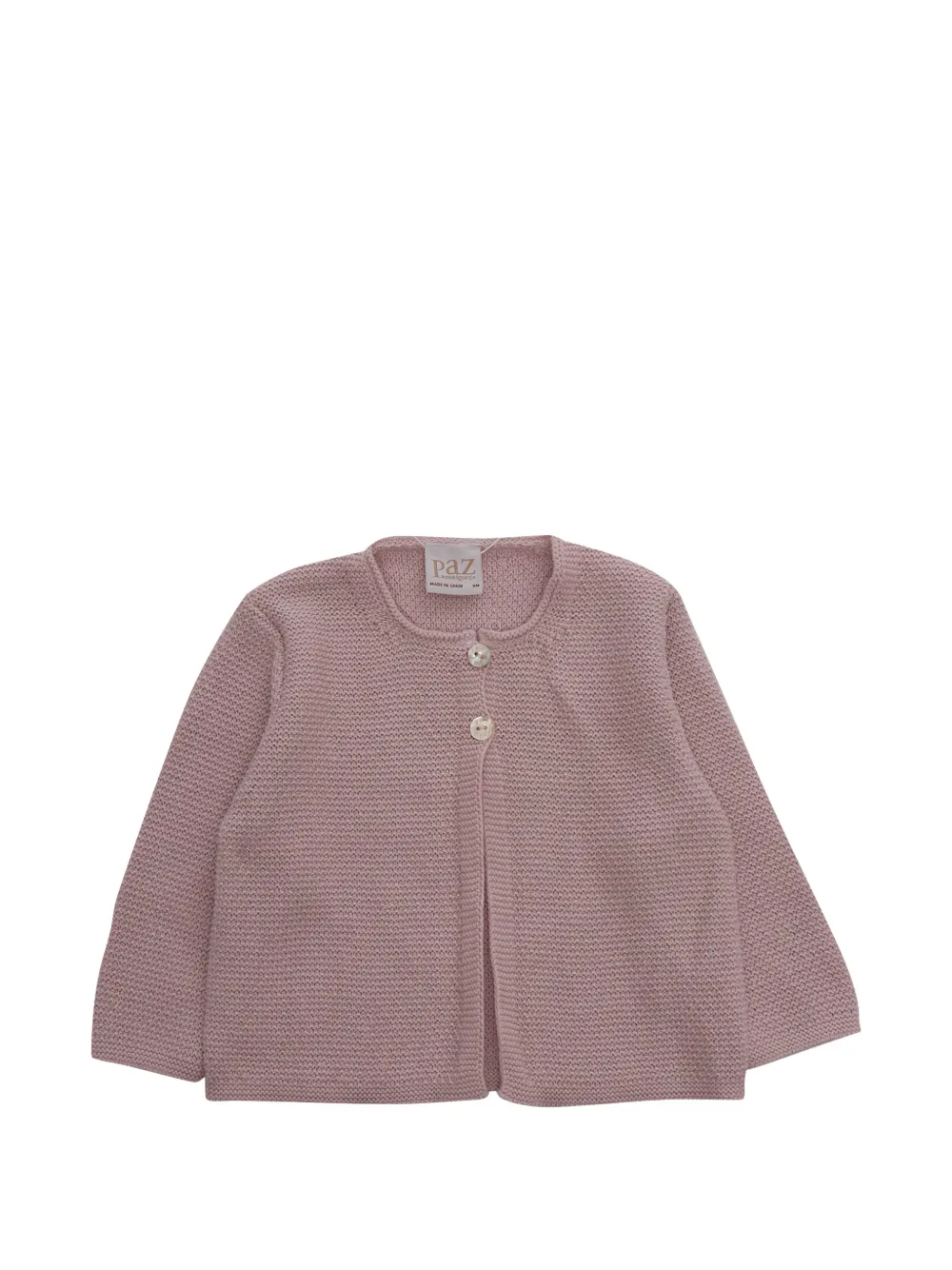 Paz Rodriguez button long-sleeve cardigan - Rosa