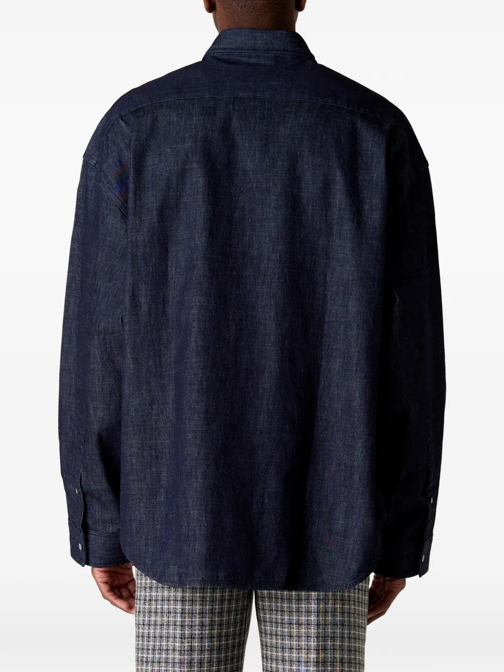 Acne Studios Overhemd met knopen Blauw