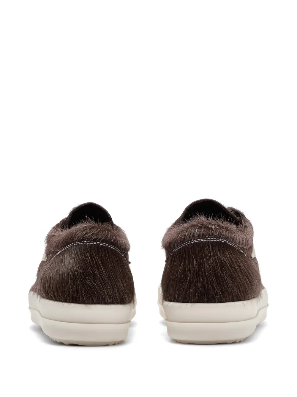 Rick Owens DRKSHDW Hollywood Vintage "Brown Milk" sneakers Bruin