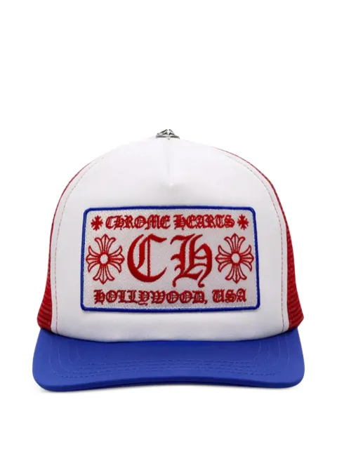 Chrome Hearts Hollywood trucker hat