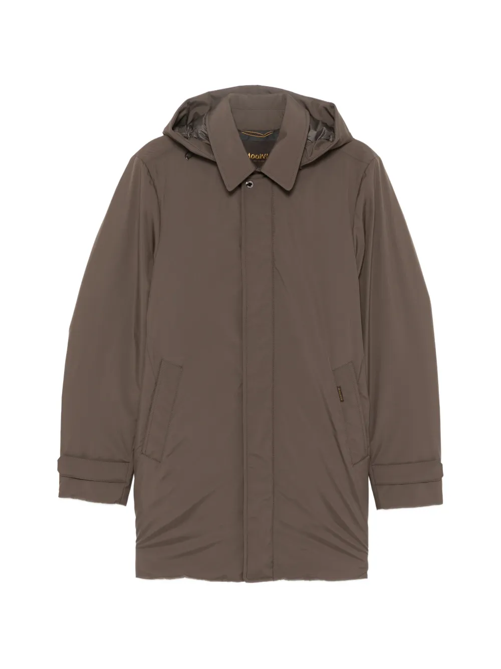 Moorer Vido Skt padded coat - Marrone