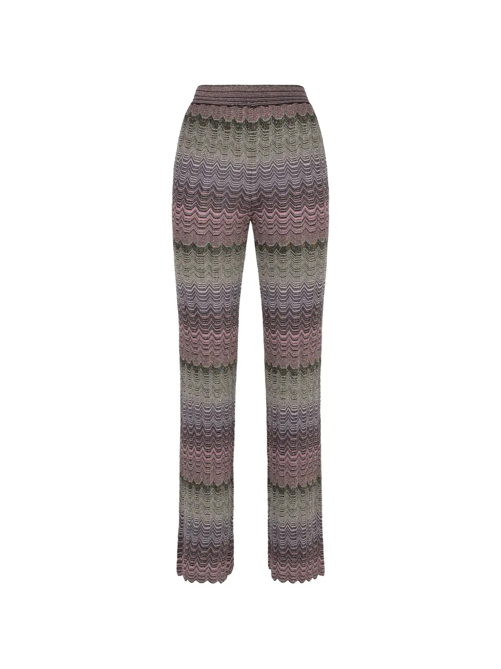 Missoni zig zag-pattern trousers - Nero