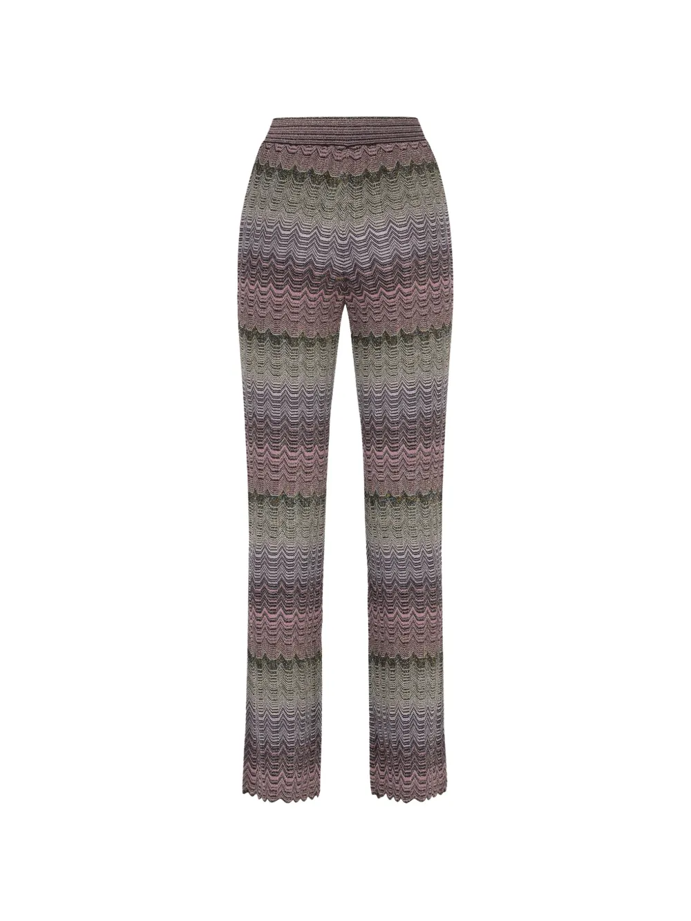  Missoni Zig Zag-pattern Trousers - Black 