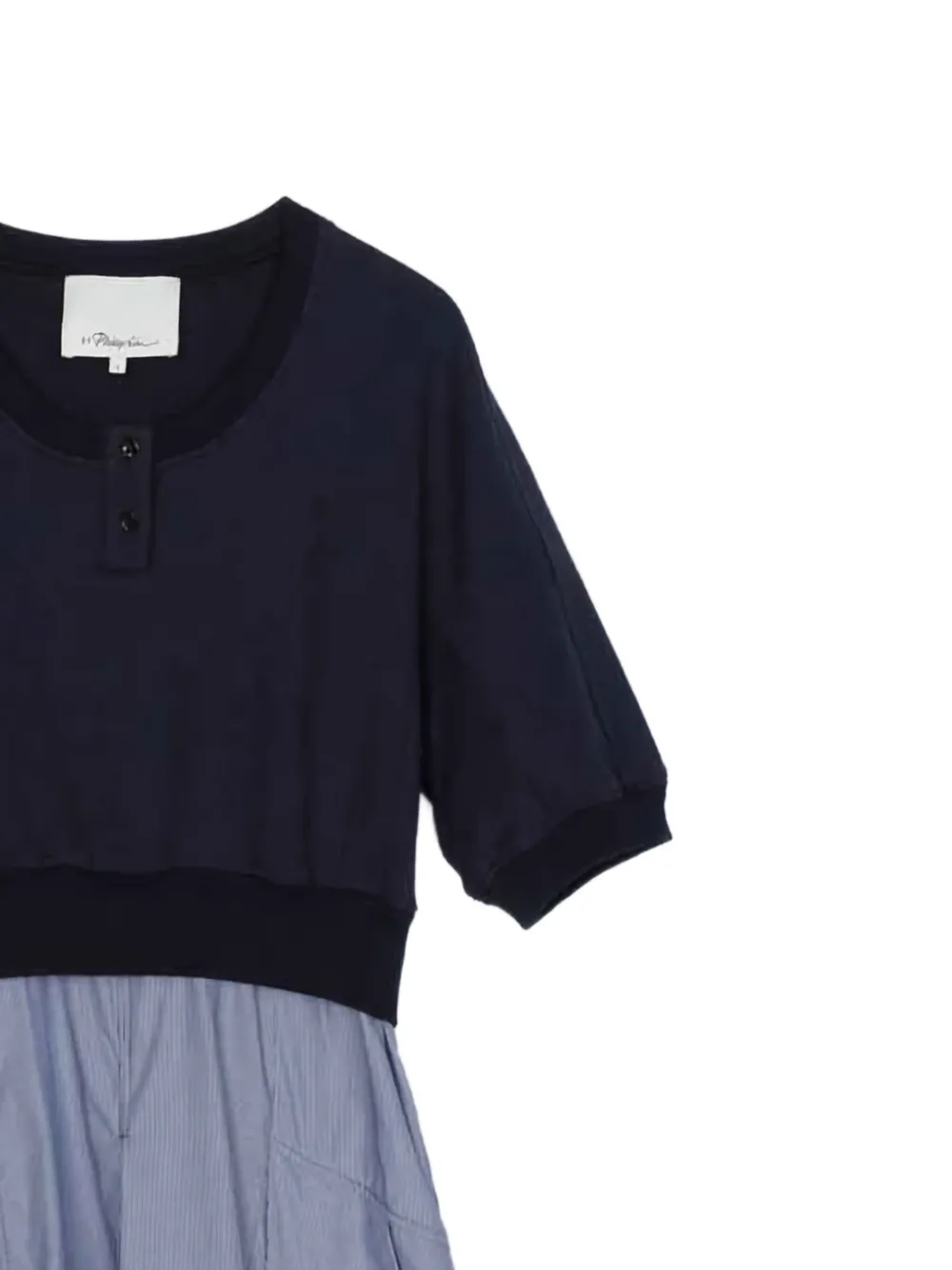  3.1 Phillip Lim Button-detail Dress - Blue 