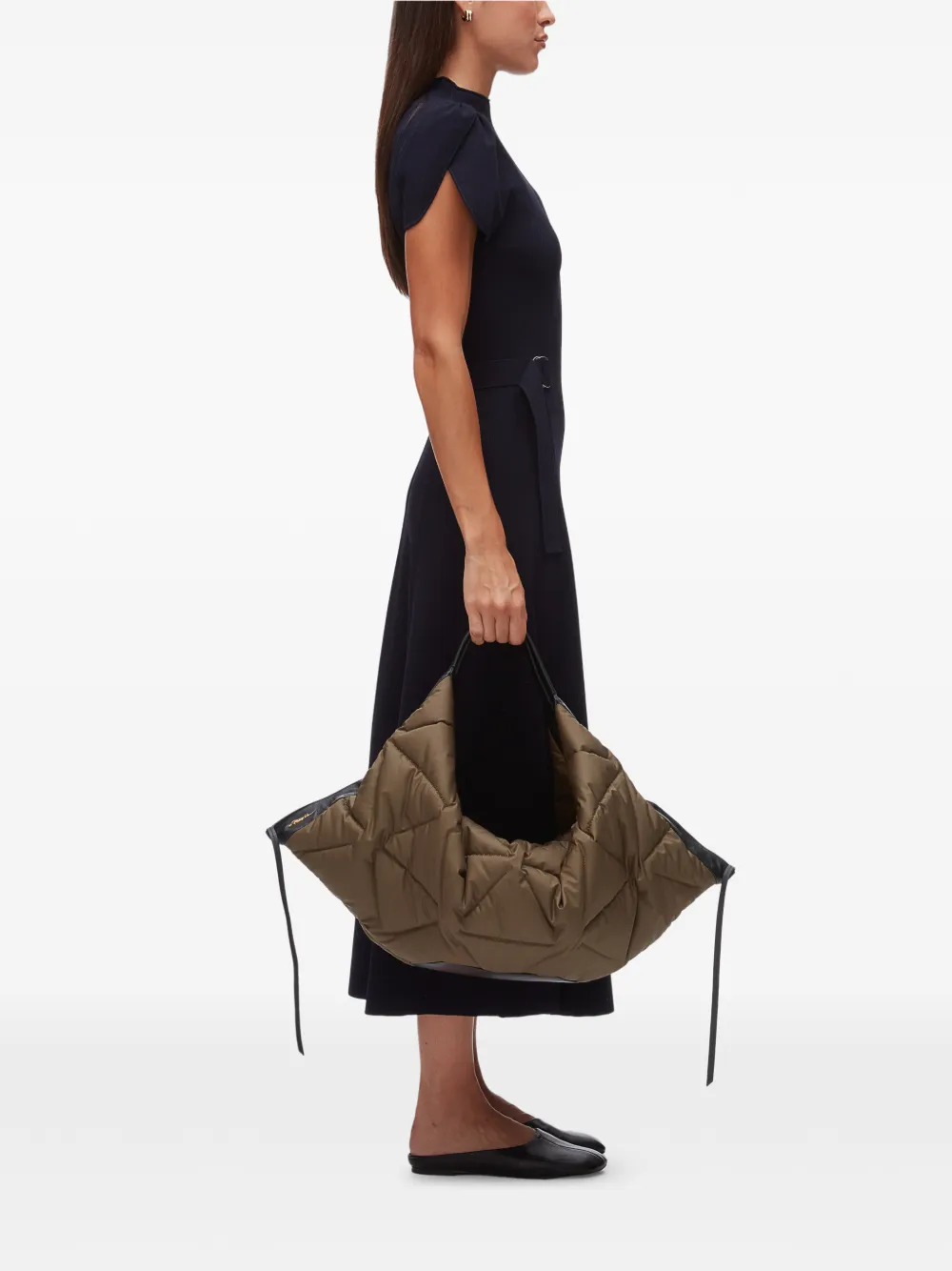 3.1 Phillip Lim Luna grote shopper Groen