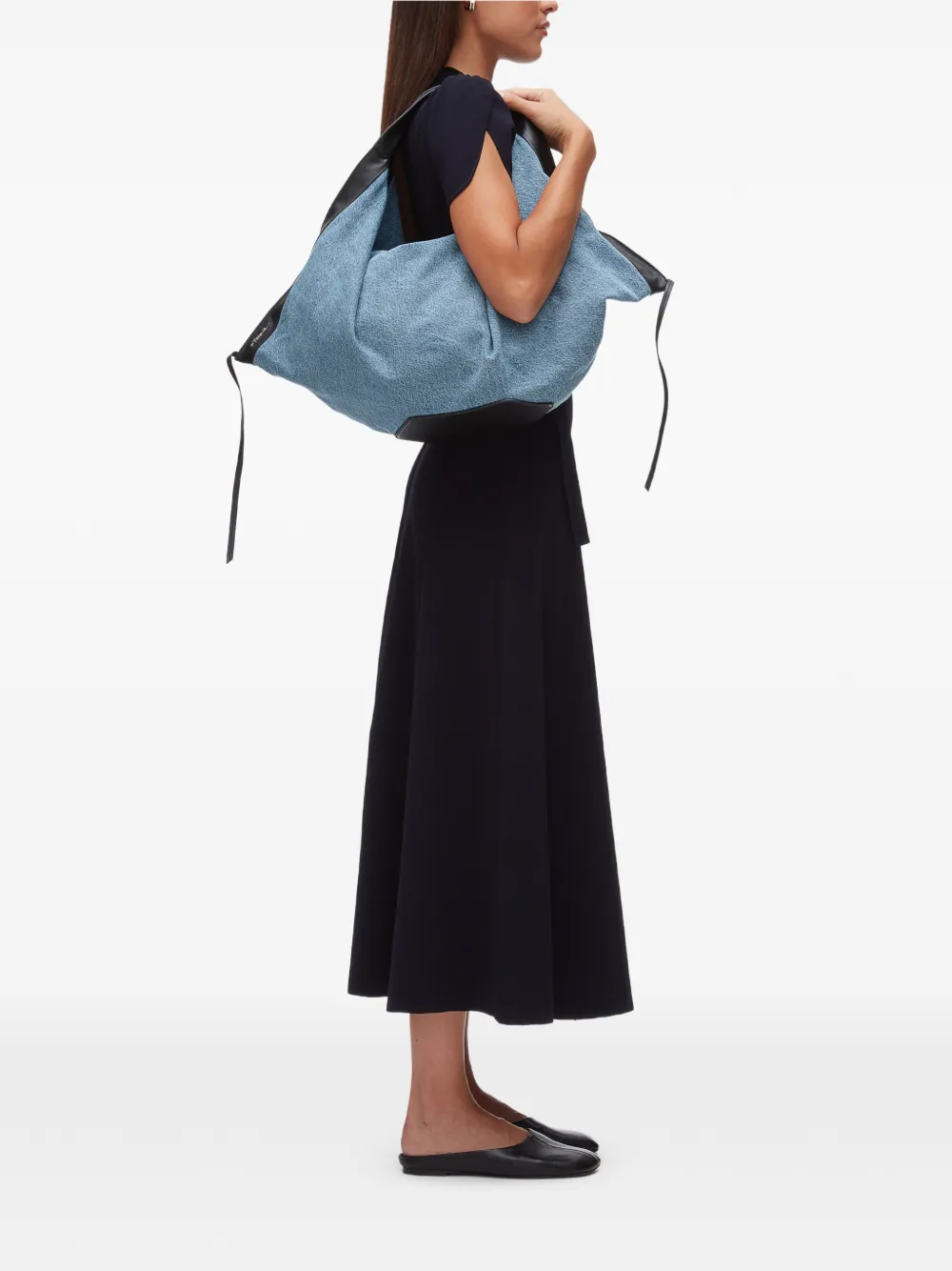 3.1 Phillip Lim Luna grote shopper Blauw