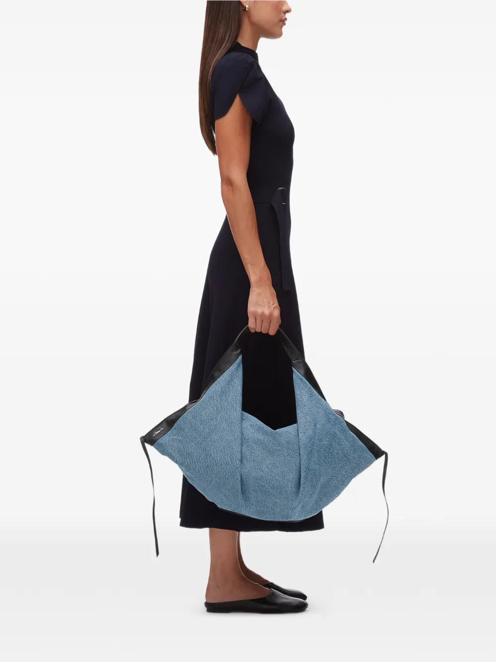 3.1 Phillip Lim Luna grote shopper Blauw
