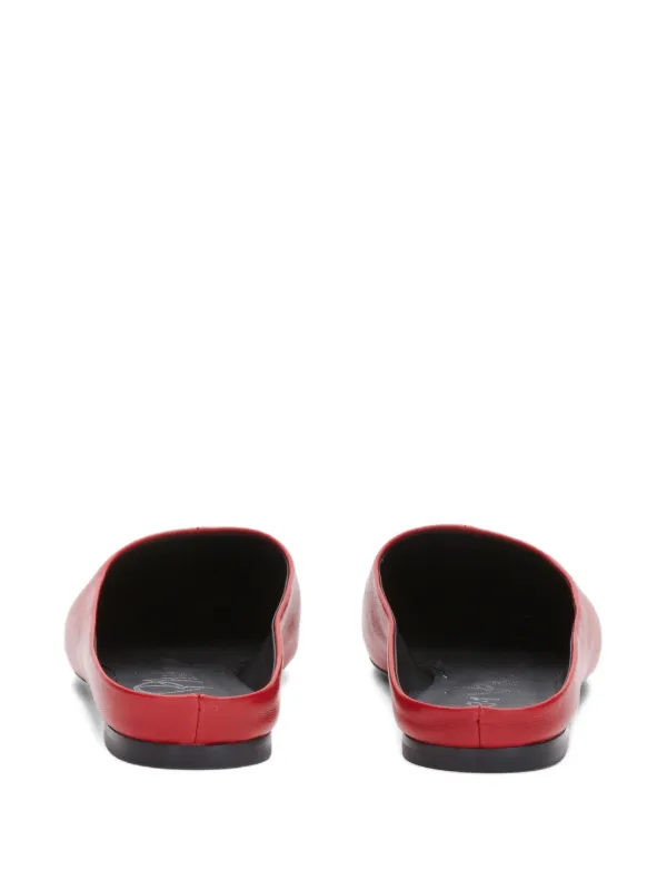 3.1 Phillip Lim ID Flat Mules | Red | FARFETCH