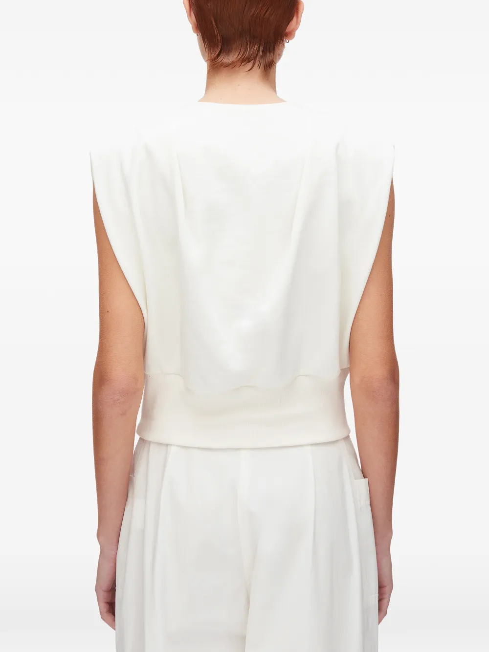 V-Neck Sleeveless Top