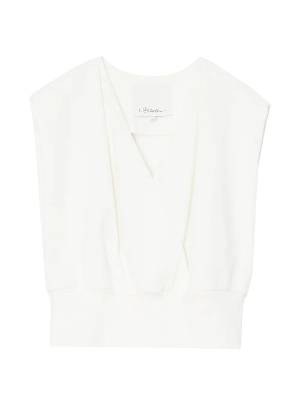 3.1 Phillip Lim V-neck sleeveless top - Toni neutri