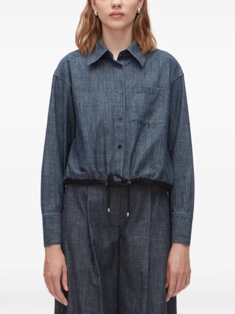3.1 Phillip Lim camisa manga larga con cordones