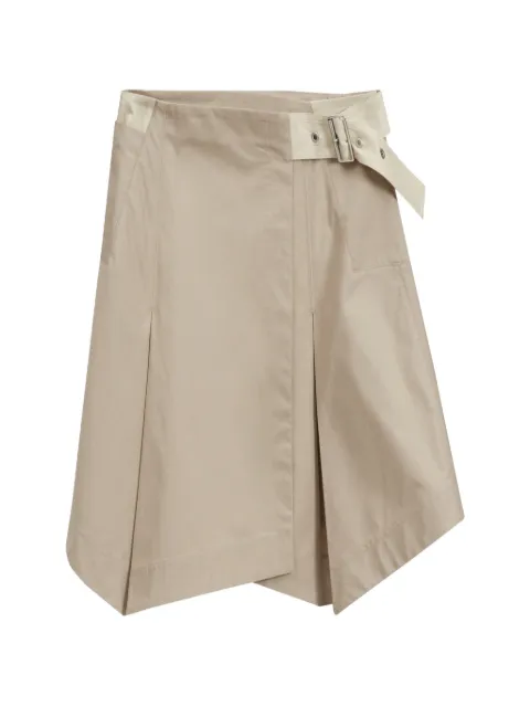 3.1 Phillip Lim belted pleated midi skirt
