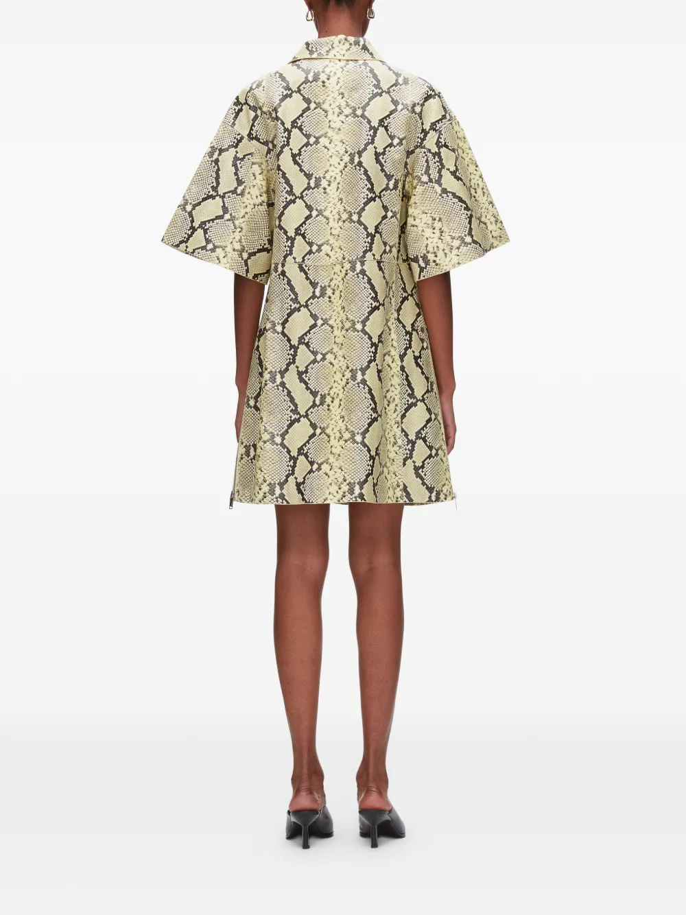 3.1 Phillip Lim Mini-jurk met ritssluiting Beige