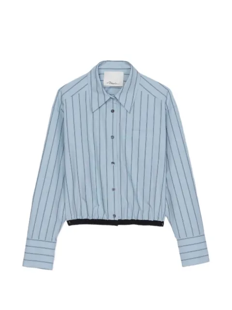 3.1 Phillip Lim camisa con rayas estampadas