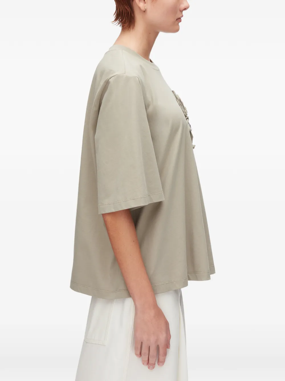 3.1 Phillip Lim Verfraaid T-shirt Groen