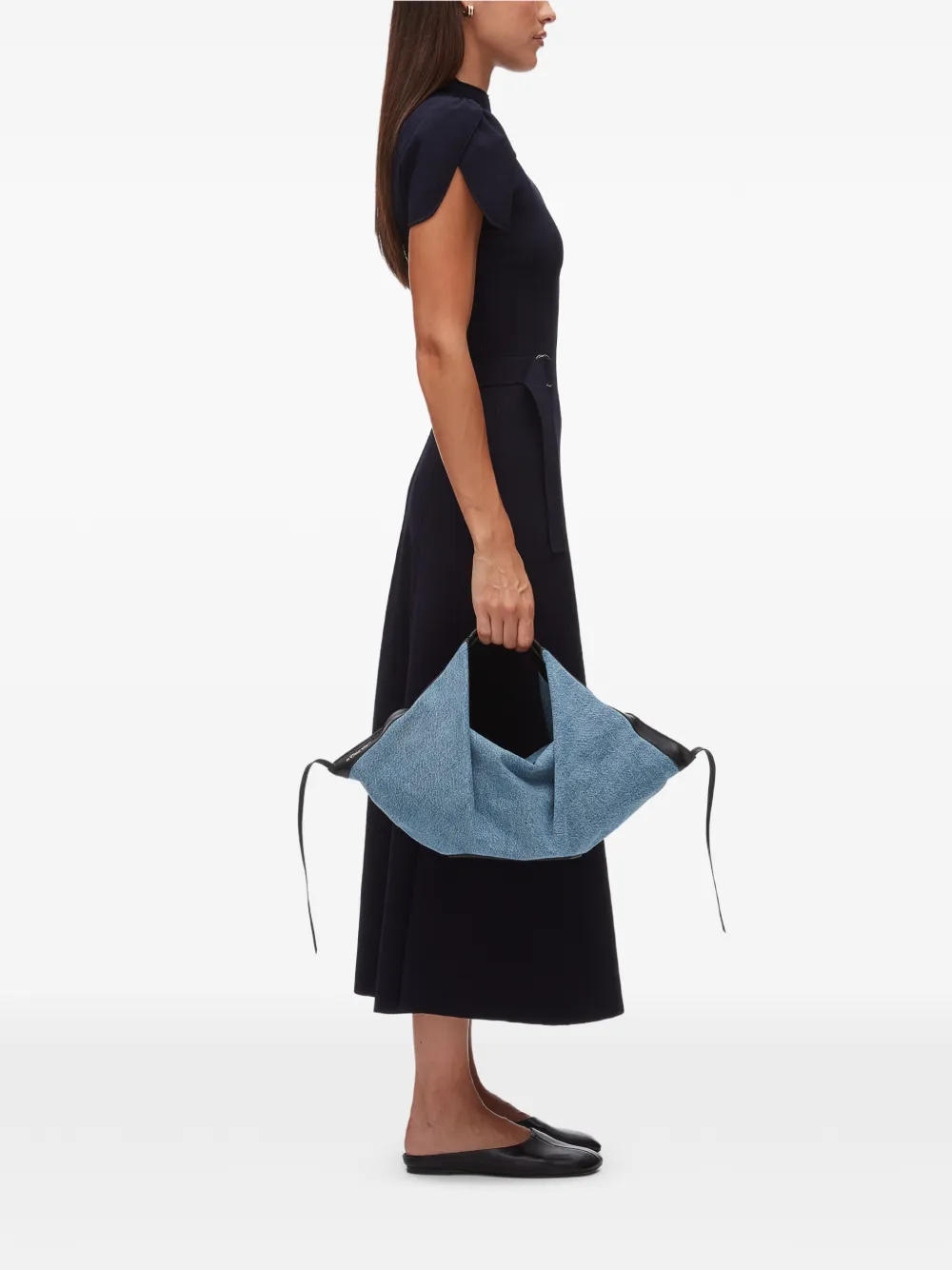 3.1 Phillip Lim Luna kleine shopper Blauw