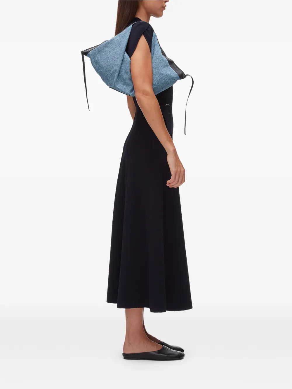 3.1 Phillip Lim Luna kleine shopper Blauw