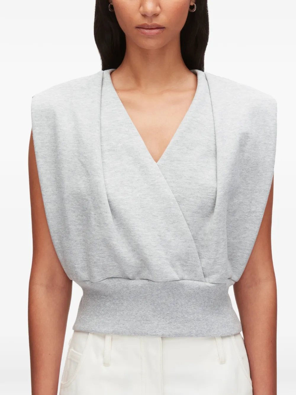 V-Neck Sleeveless Top