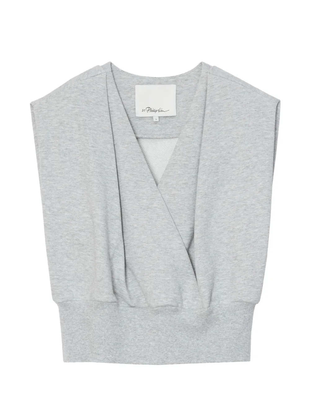 3.1 Phillip Lim V-neck sleeveless top - Grigio
