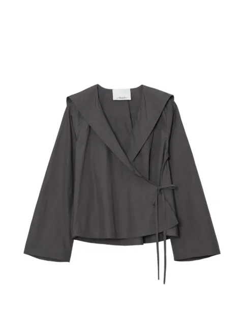 3.1 Phillip Lim blusa con cuello ancho