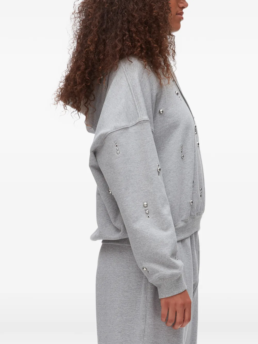 3.1 Phillip Lim Verfraaide hoodie Grijs