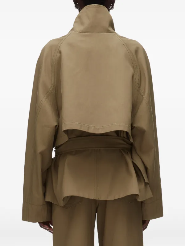 3.1 Phillip Lim Belted Jacket | Neutrals | FARFETCH