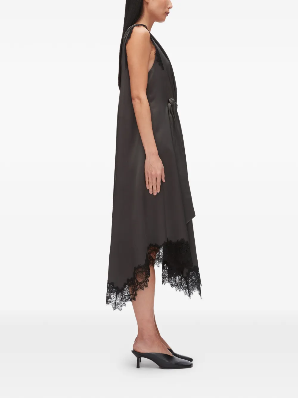 3.1 Phillip Lim Jurk van kant Grijs
