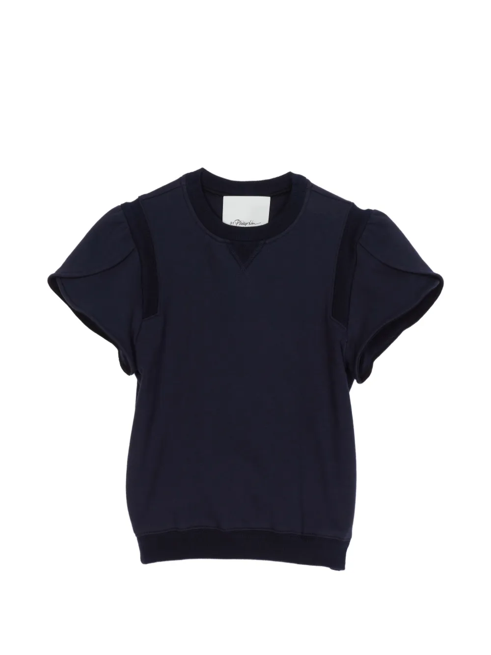 3.1 Phillip Lim seam-detail T-shirt - Blu