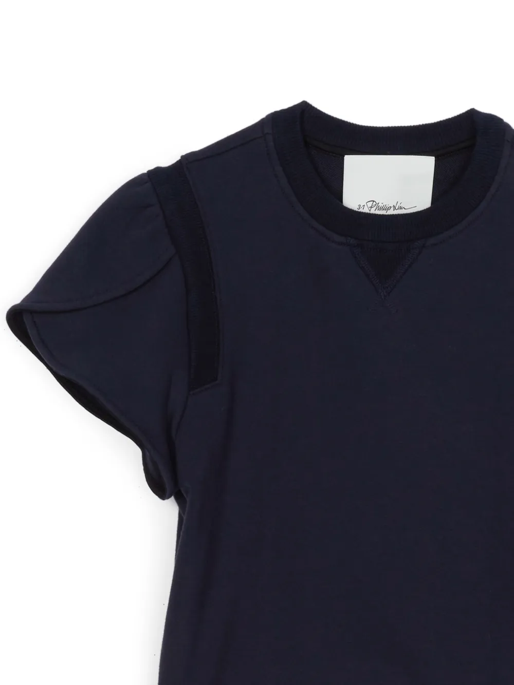 3.1 Phillip Lim T-shirt met afwerking Blauw