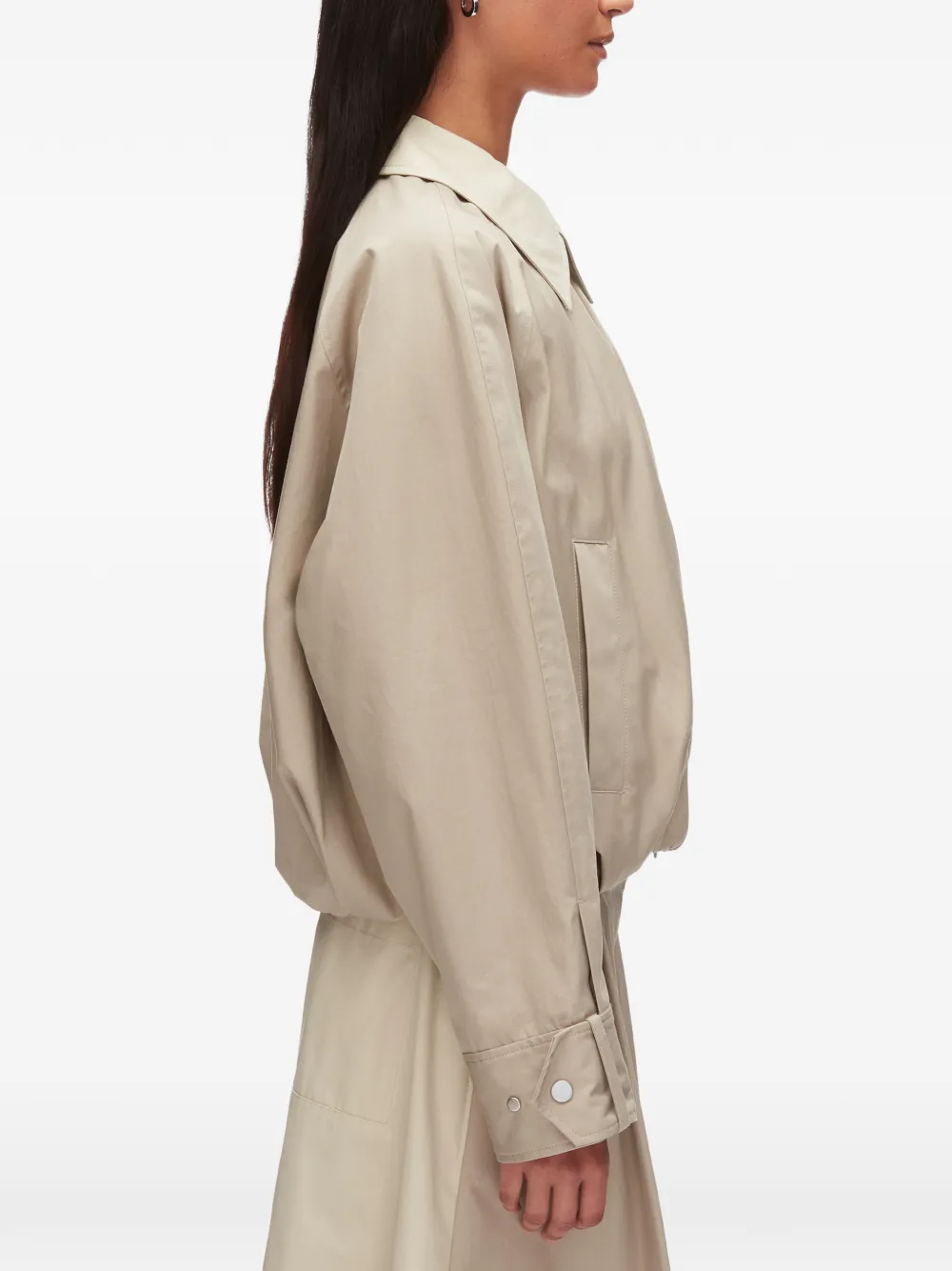 3.1 Phillip Lim Jas met knopen Beige