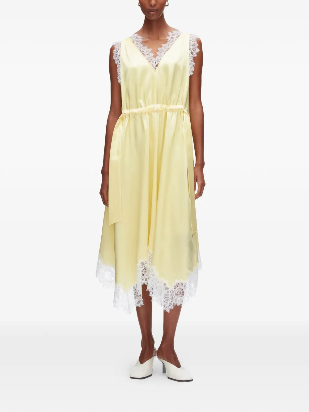 3.1 Phillip Lim Jurk van kant Geel