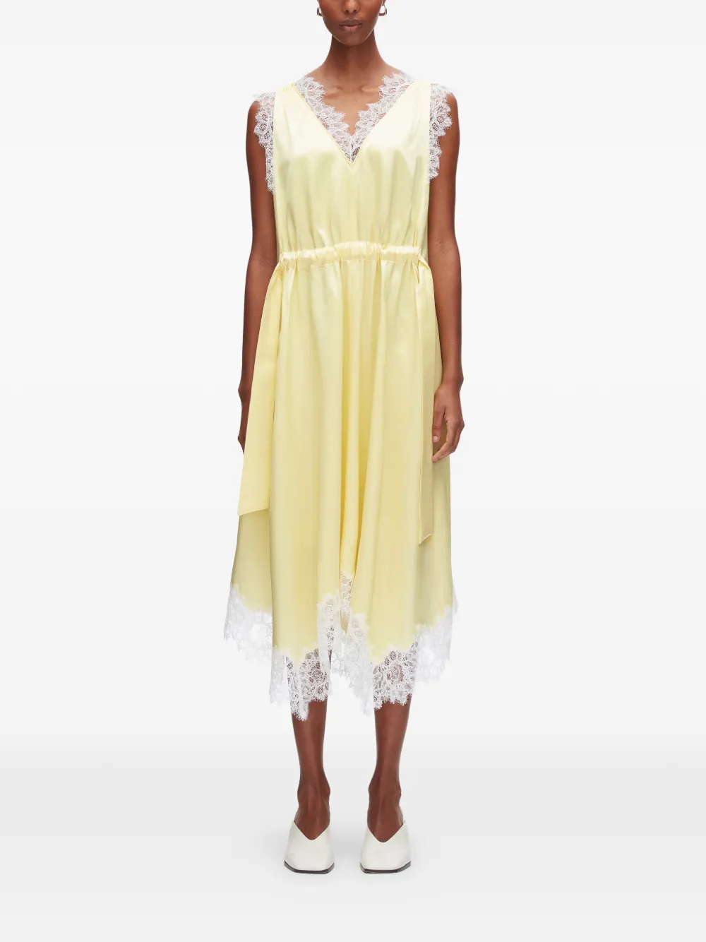 3.1 Phillip Lim Jurk van kant Geel